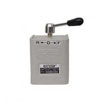 Bhairav Reverse Forward Switch - Mild Steel, Standard Size, Grey Color | 16 Amp Maximum Current, 440 Volt Rated Voltage, Iso Certified, Durable Solution For Motor Control