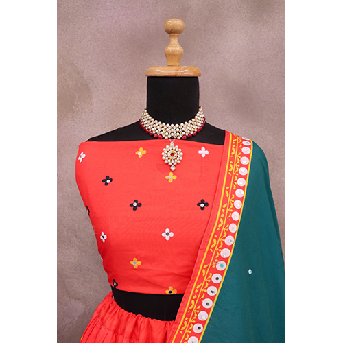 Code Vc250 Red Color Lehenga Choli - Feature: No Fade