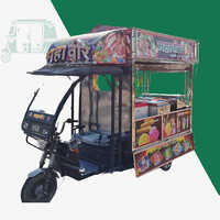 Food Cart On Electric Rickshaw