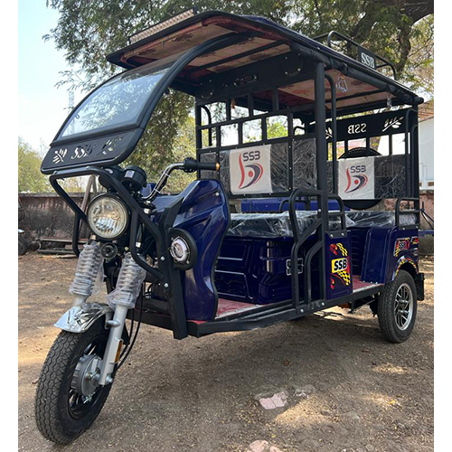 Passenger Deluxe E Rikshaw - Battery Life: 2-4 Years