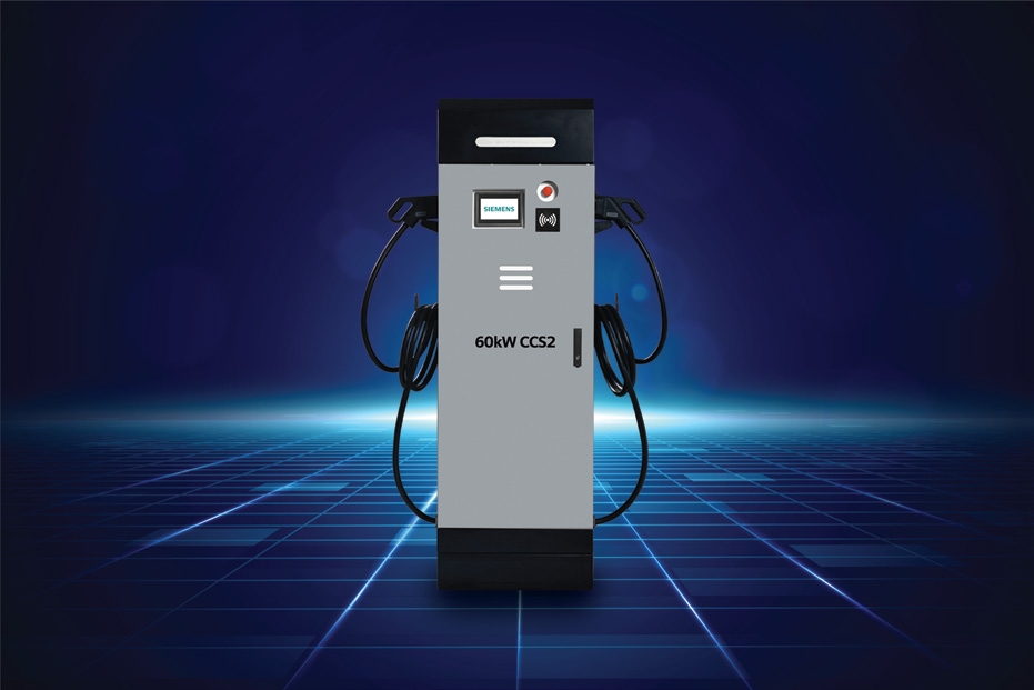 60Kwh Dual Gun Ccs2 Dc Fast Ev Charger - Origin: India