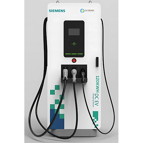 120Kwh Triple Gun Ccs2 Dc Fast Ev Charger