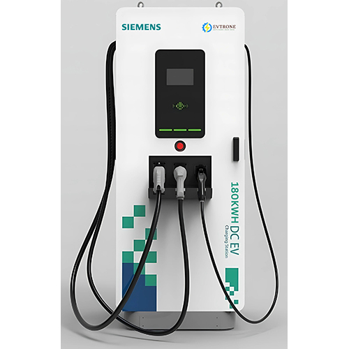 180Kwh Triple Gun Ccs2 Dc Fast Ev Charger - Origin: India