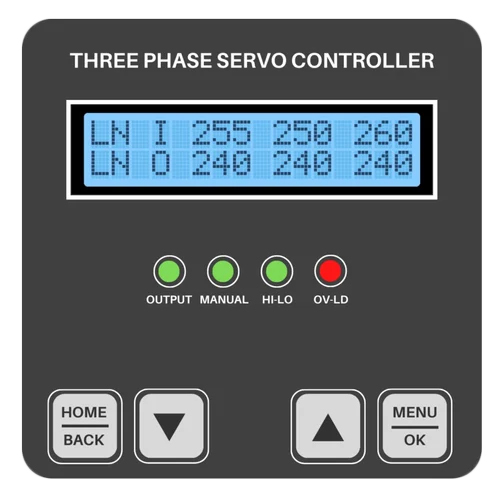 Three Phase Servo Stabilizer Control Card - Accuracy: High %