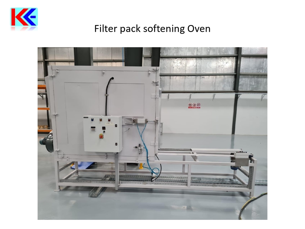 Filter pack softening Oven Machine