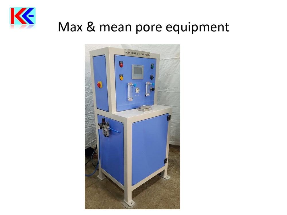 Max & mean pore equipment Machine