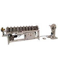Mesh clamping profile rolling machine