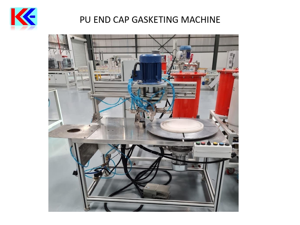 Pu End Cap Gasketing Machine