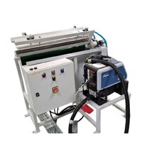 Side sealing of filter pack machine