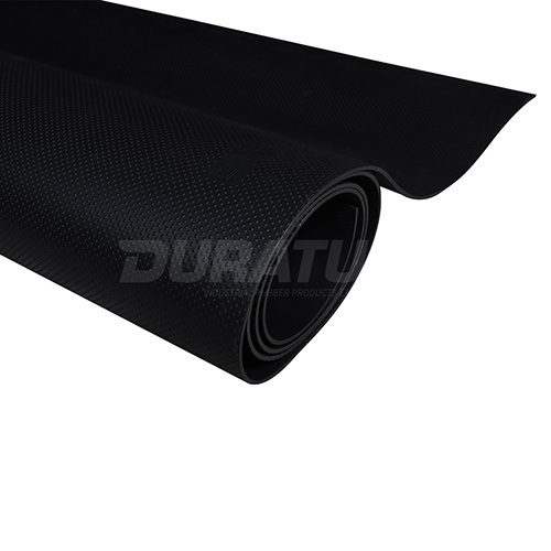 High Voltage Electrical Insulation Rubber Mat Class B For 11 Kv - Color: Black