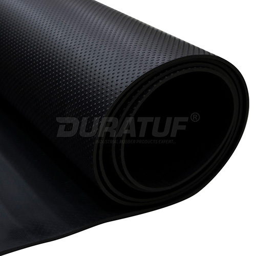 Electrical Insulating Rubber Mat for Panels Shock-Proof and Durable