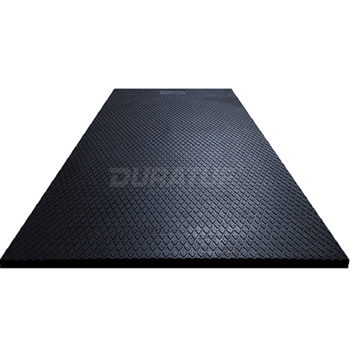 Diamond Cow Mats High-Range Rubber Mats for Cattle Comfort