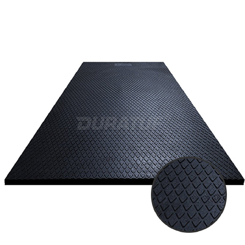 Premium Diamond Rubber Mats For Cattle Maximum Safety And Comfort - Color: Blue