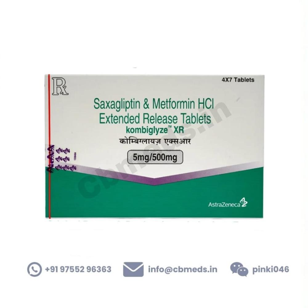 Kombiglyze XR 5mg/500mg Tablet