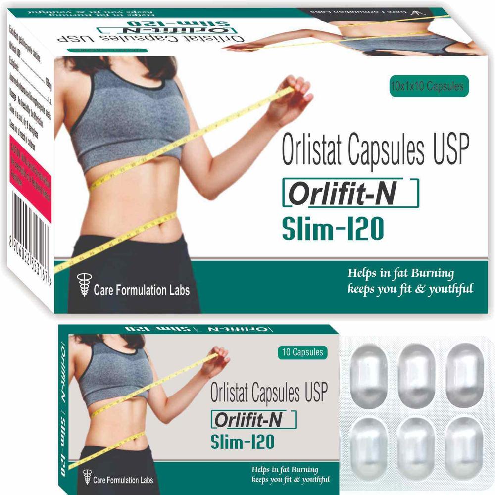 Orl istat USP 120 mg Capsule