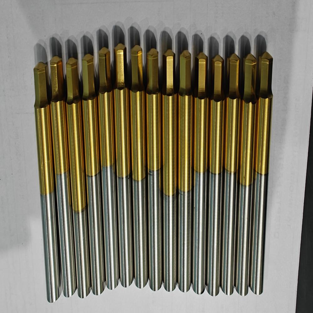 Hex Punch Dia 11.90/ Hex A/f 8.10 X 90mm With Pvd Tin Coating Hss M42 - Finish: Smooth