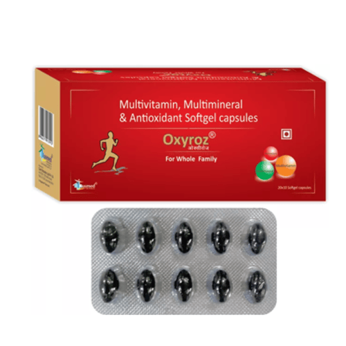 Multivitamin, multimineral , Antioxidat  soft geltan capsule