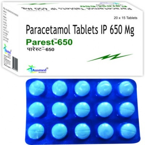 Paracetamol I.p 650 Mg Tablet - Ingredients: Azathioprine (25 Mg).