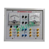 LCR RESONANCE APPARATUS WITH ALUMINUM PANEL & SQUARE METERS