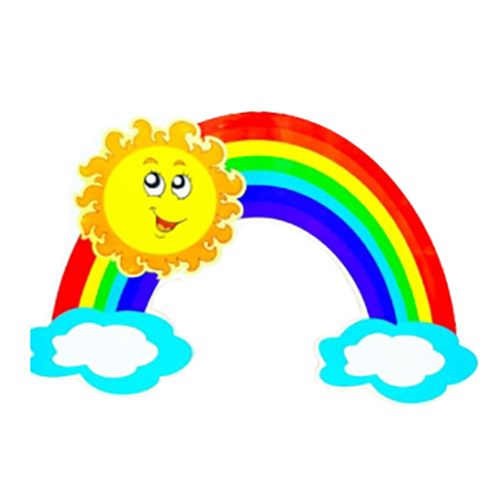 Msf-183 Normal Rainbow Cutout - Age Group: 12 Year
