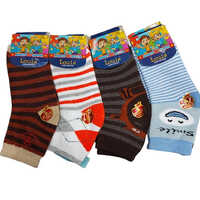 Kids Towel Socks - Soft Cotton Blend, Various Bright Colors | Quick Dry, All-season Washable Design, Low Elasticity