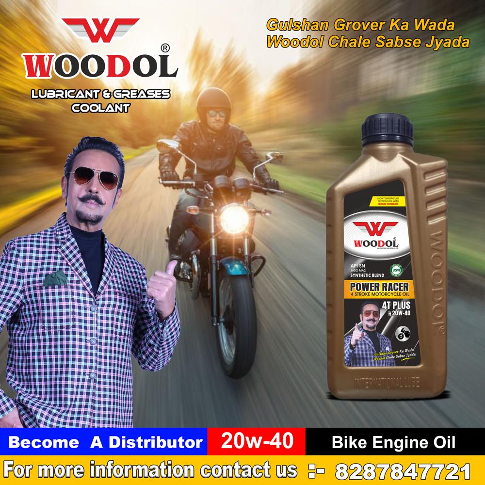 20w-40 Engine Oil - Synthetic Blend , 55% More Wear Protection For Four-stroke Motorcycles In Start-stop Traffic