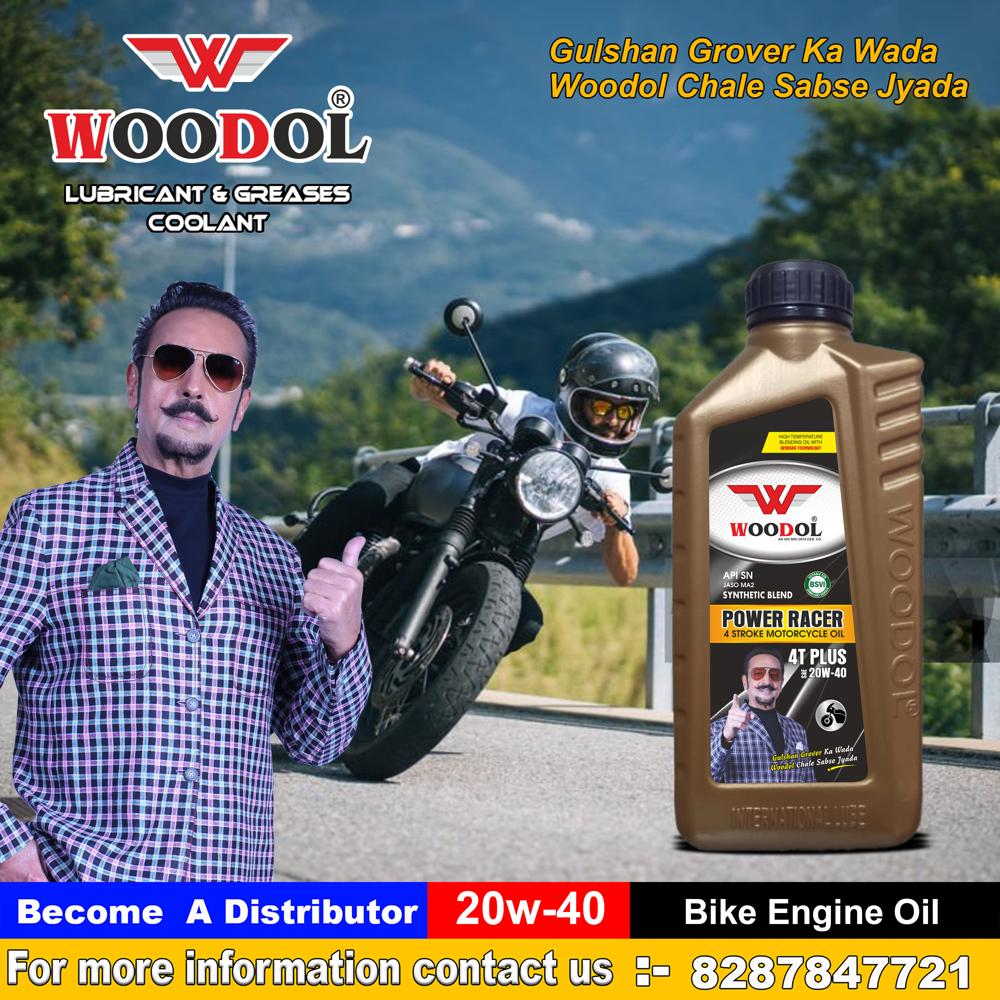 20w-40 Engine Oil - Synthetic Blend , 55% More Wear Protection For Four-stroke Motorcycles In Start-stop Traffic