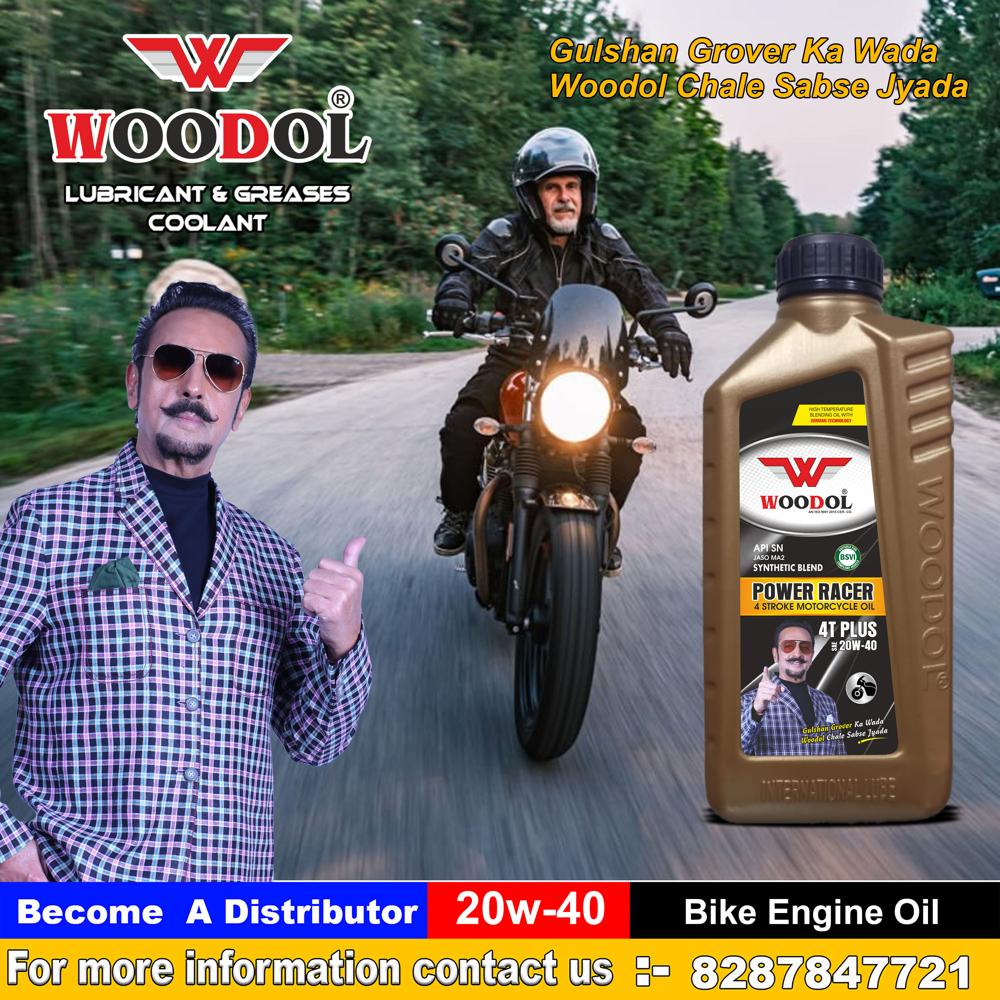 20w-40 Engine Oil - Synthetic Blend , 55% More Wear Protection For Four-stroke Motorcycles In Start-stop Traffic
