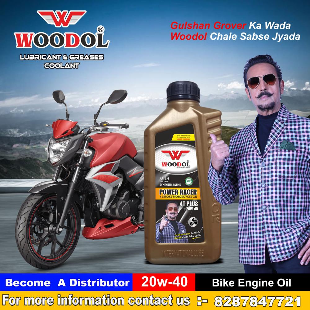 4t 20w-40 Bike Engine Oil - Synthetic Oil Blend , 55% More Wear Protection For Enhanced Engine Life In Start-stop Conditions