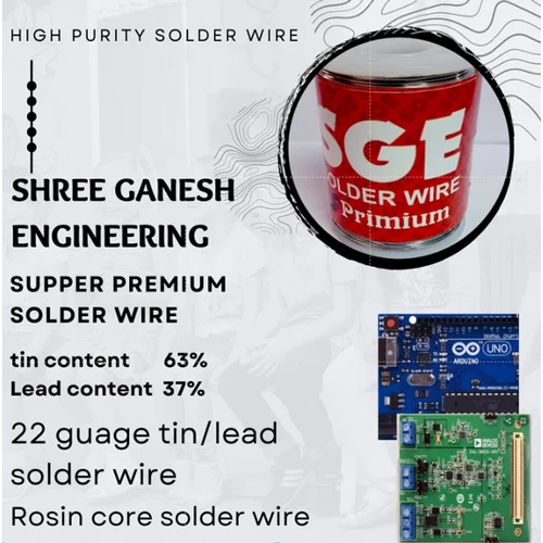 63-37 Super Premium Rosin Core Active Solder Wire