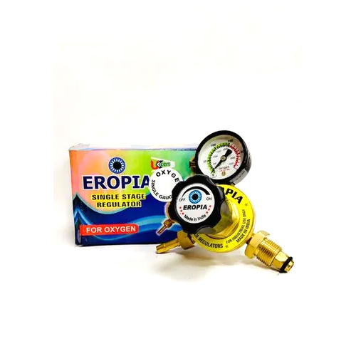 Eropia Light Quality Single Stage Single Gauge Regulator - Color: Golden