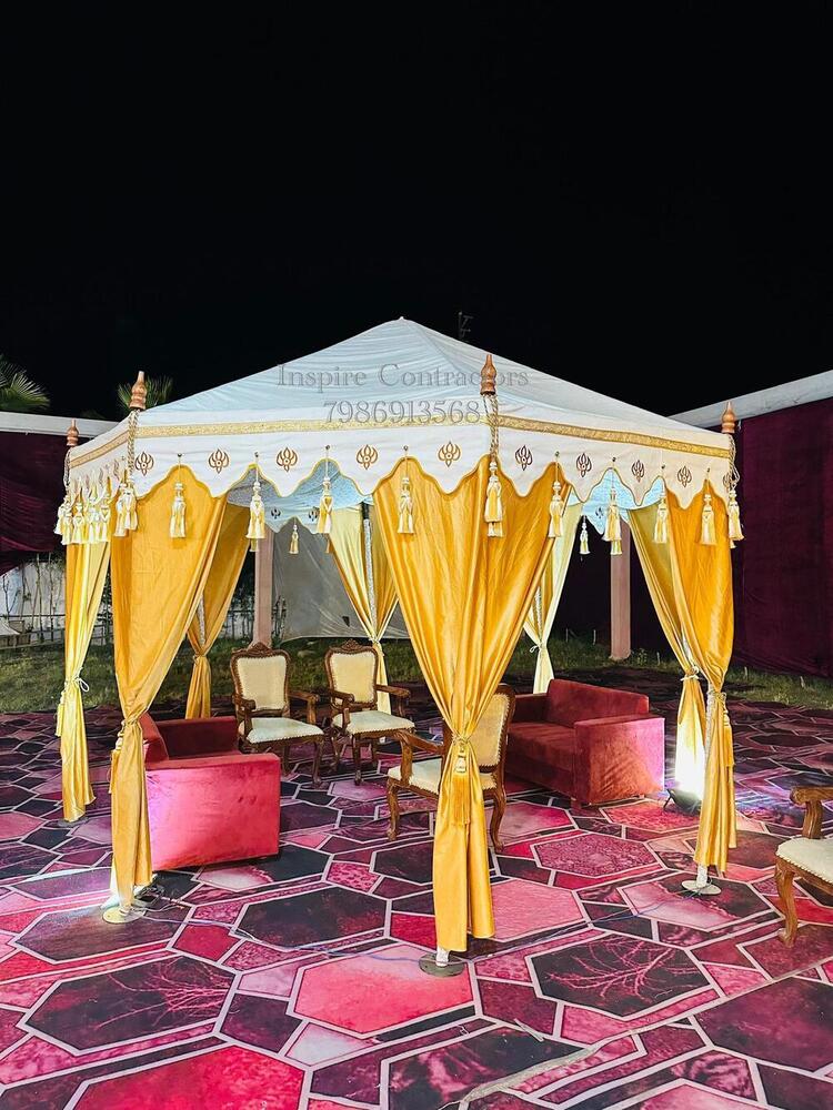 Luxury Jaipuri Tent - Color: Different Available