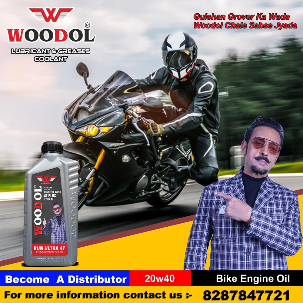 Racing Bike Engine Oil 20w40 - Four Stroke Synthetic Blend | 55% More Wear Protection, Advanced Api Sm Additive Technology For Enhanced Engine Life