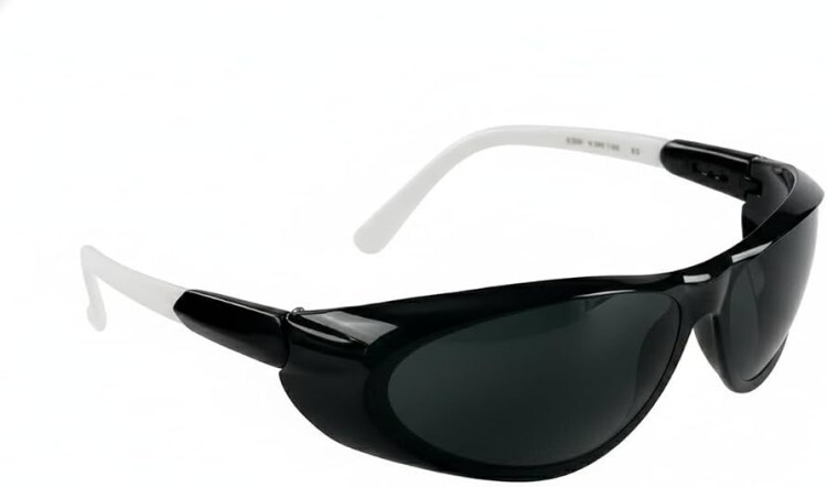 Sunlite Safety Goggles - High-Quality Glass Material, Black Color, Waterproof Design | Male Industrial Usage, 1-Year Warranty