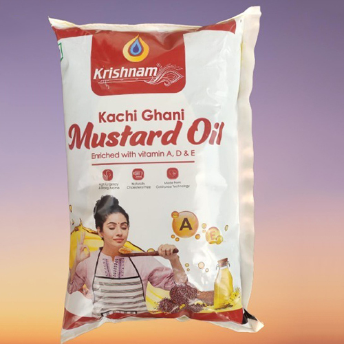 Kachi Ghani Mustard Oil - Cultivation Type: Organic