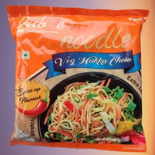 Veg Hakka Chow Noodles - Buckwheat Ramen, Low-fat, Refined Processing, Soft & Chewy Texture, Convenient Bag Packaging