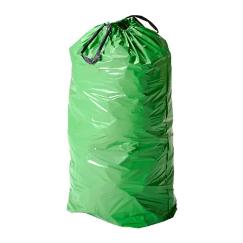 Disposable Green Garbage Bag