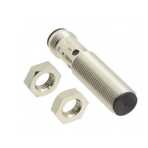 Omron E2B M12Ks04 M B1 Cylindrical Proximity Sensor - Material: Nickel-Plated Brass