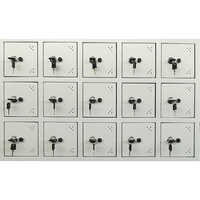 School Lockers - Eco-friendly Mild Steel, Spacious Design , 5-year Warranty, Classic Gray Finish