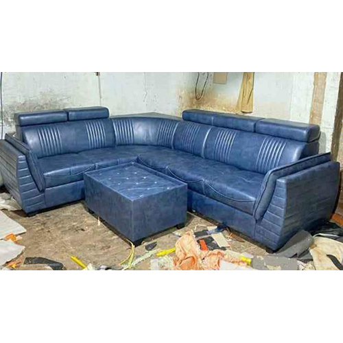 Blue Sofa Set - Dimensions: Customized Foot (Ft)