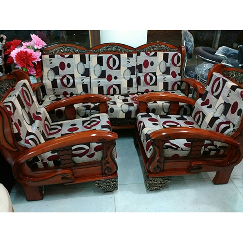 Wooden Sofa Set - Dimensions: Customized Foot (Ft)