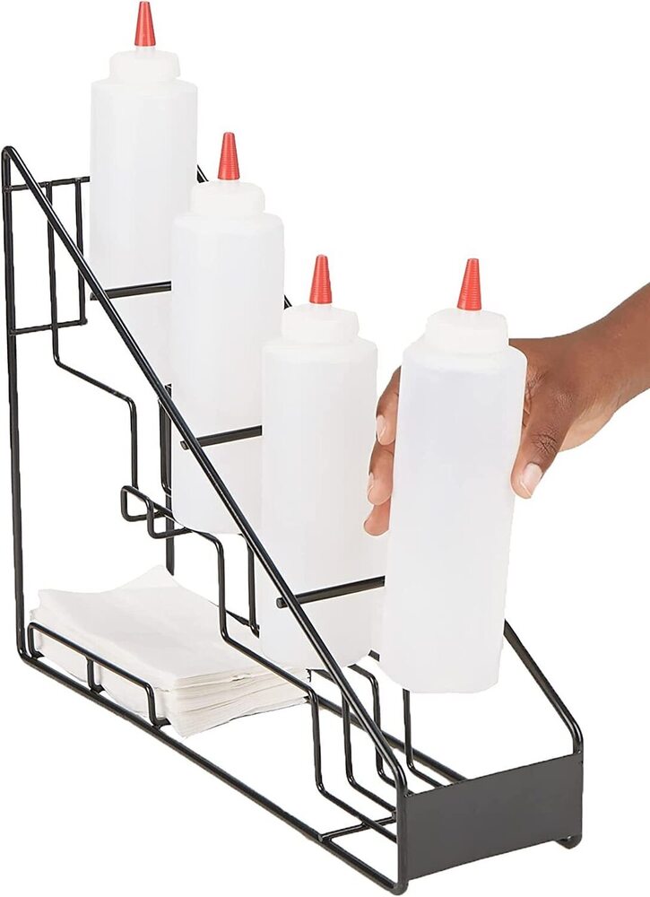 kitchen rack  Bottle Holder Stand Can Fix On Wall Or Can Put On Table