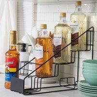 kitchen rack  Bottle Holder Stand Can Fix On Wall Or Can Put On Table