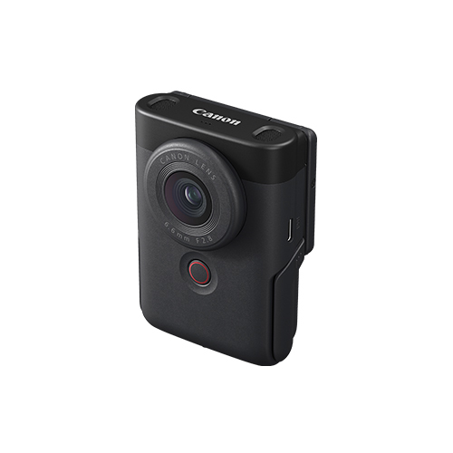 Powershot V10 Digital Compact Camera - Color: Black