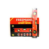 Freemans Spirit Level - Aluminum, 300mm Size, Bright Red Color | Lightweight 165g Design For Industrial Precision