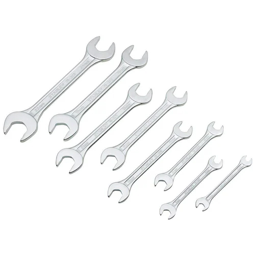 Double Open End Spanner - Color: Silver