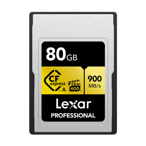 843367127726 Lexar 80GB GOLD Series Professional CFexpress Type A Card