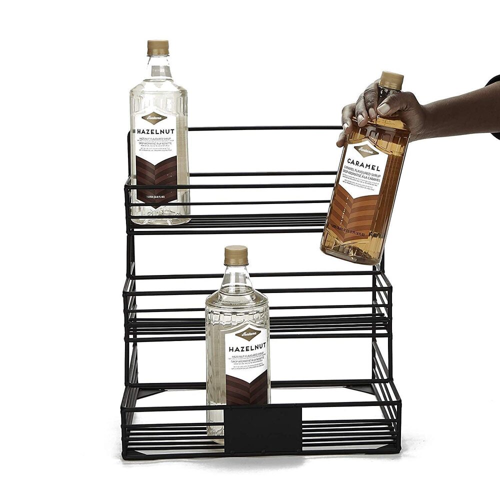 Bottle Stand Holder Can Fix On Wall Or Can Put On Table, Bottle Stand