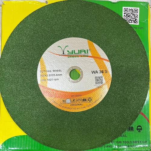 14 Yuri Green Line Cutting Wheel - Material: Tungsten Carbide