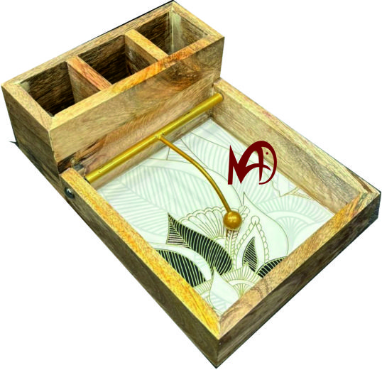 WOODEN NAPKIN CUTLERY